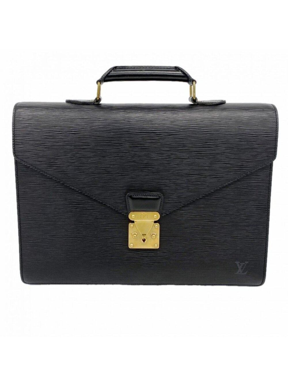 Louis Vuitton Business Bag Epi Serviette Conseil Noir